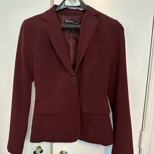 Burgundy Blazer